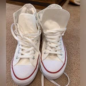 White high top converse